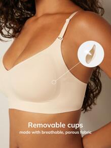 LUVLETTE 360'日常無縫T恤胸罩