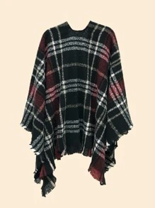 1pc Ladies' Fashion Striped Shawl - Multicolor - View 2