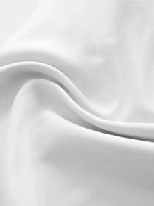 素色1片遮光窗簾 - 白色 - 查看 5