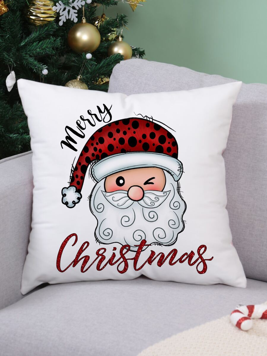 1pc Christmas Truck & Tree Printed Pillow Case Without Filling for Sale