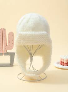 Snap Button Cap - Beige - View 1