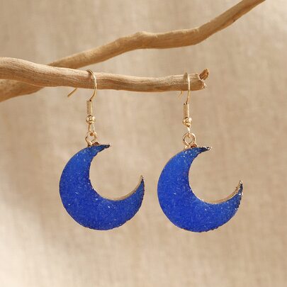 Moon Drop Earrings