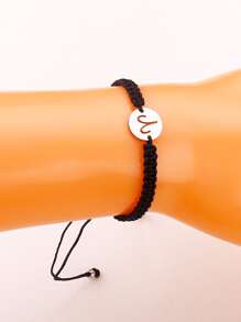 Biểu tượng Bạch Dương Chi tiết Vòng trang trí Vòng tay - màu đen - Xem 4