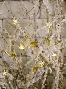 4pcs Christmas Angel Decoration - Multicolor - View 5