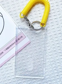 1入組透明隨機辦公室卡包 - 彩色 - 查看 4