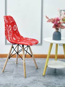 Cây thông Noel & Hộp quà In Ghế trượt - Đỏ và trắng - Xem 1