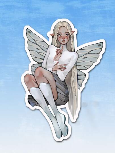 Anntherosee 1pc Figure Graphic Sticker