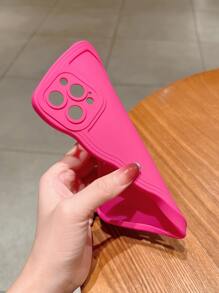 Solid Phone Case - Hot Pink - View 3
