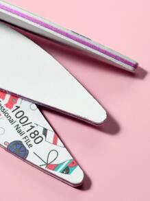 NailSunshine Christmas 5pcs 100/180 Grit Nail File Set - Multicolor - View 7