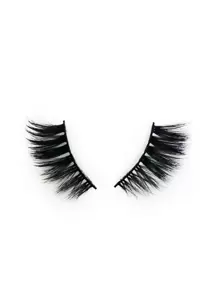 3pairs Separated False Eyelashes Strip Lashes, Lashes, Eyelashes, Fake Lashes - Black - View 4