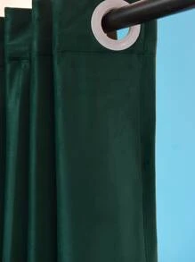 素色1片遮光窗簾 - 綠色 - 查看 7