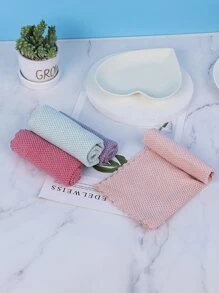 5入組素色隨機清潔抹布 - 彩色 - 查看 4