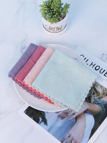 5入組素色隨機清潔抹布 - 彩色 - 查看 7