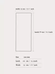 1 chiếc khăn quàng cổ mùa đông tối giản - màu đen - Xem 6