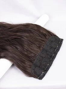 Extensión de pelo con cola de caballo rizada larga, peluca decorativa casual