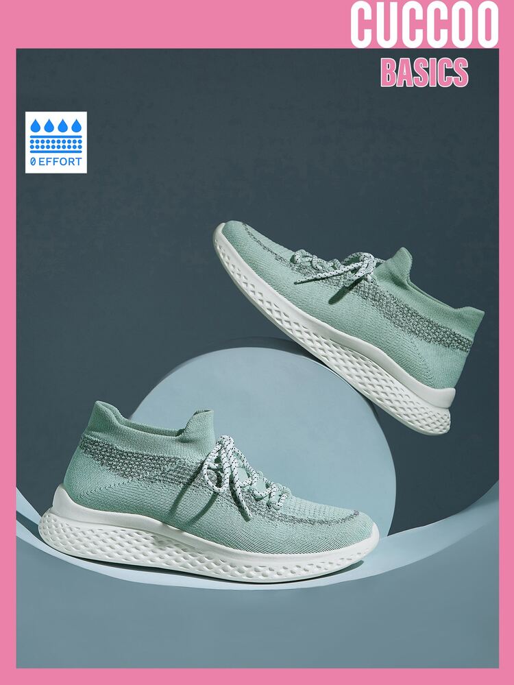 Cuccoo Zapatillas Deportivas "0 Esfuerzo" - verde menta - Añade 1