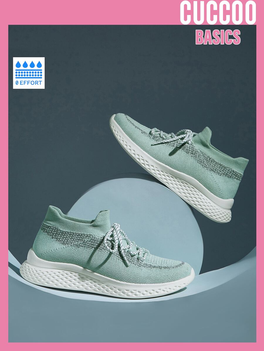 Cuccoo Zapatillas Deportivas "0 Esfuerzo" - verde menta - Ver 1