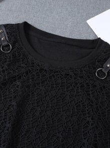 Manfinity Hombres Top tank unicolor - Negro - Ver 4