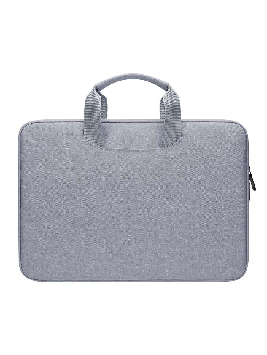 BUBM 15英寸極簡風格電腦包 - 灰色 - 查看 1