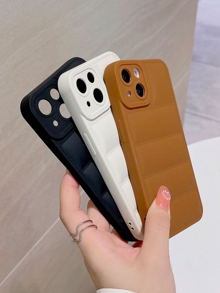 Estuches básicos para teléfono 3 piezas, estuches para teléfono lisos compatibles con iPhone 11, iPhone 13, iPhone 14 Pro Max - Multicolor - Añade 3
