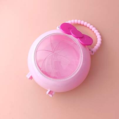 1pc Bow Decor Jewelry Storage Box