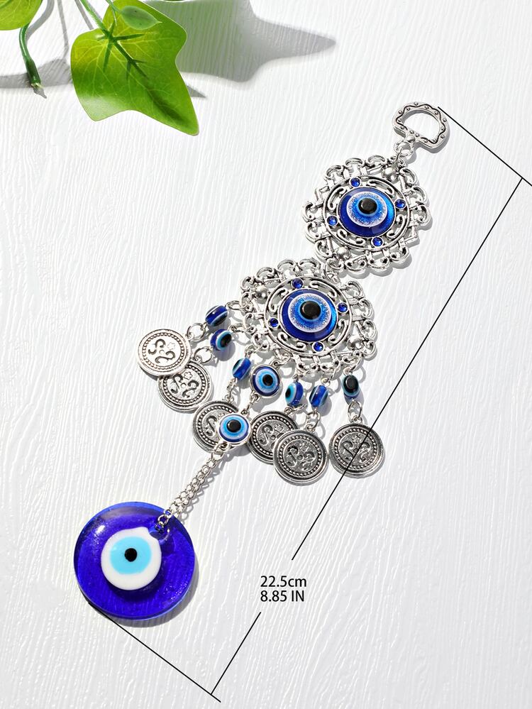 1 cái Đồ trang trí treo tường hình mắt quỷ, Đồ trang trí treo tường bằng hợp kim kẽm dùng để trang trí nhà cửa, trang trí nhà cửa, trang trí phòng, trang trí tường - Nhiều màu - Xem 4