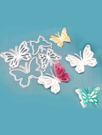 1入組蝴蝶形狀切割模具