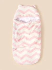 几何印花婴儿襁褓毯 - 彩色 - 查看 1