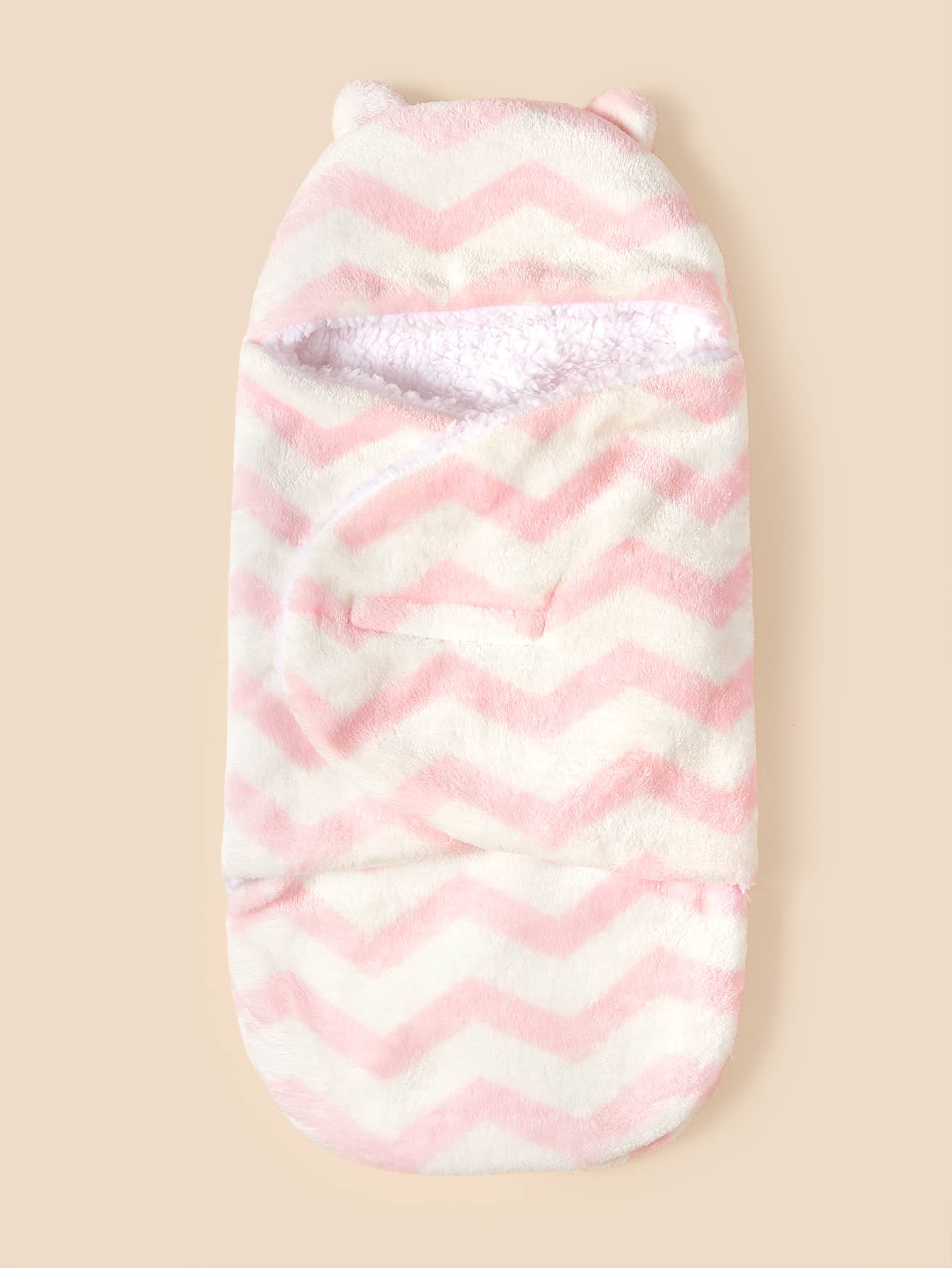 几何印花婴儿襁褓毯 - 彩色 - 查看 1