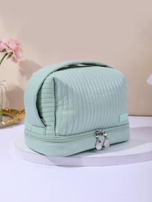 1pc Portable Storage Bag - Green - View 4