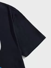 Manfinity VCAY Hombres Camiseta con estampado de dibujos animados