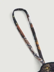 SHEIN MOD Patchwork Print Cami Dress