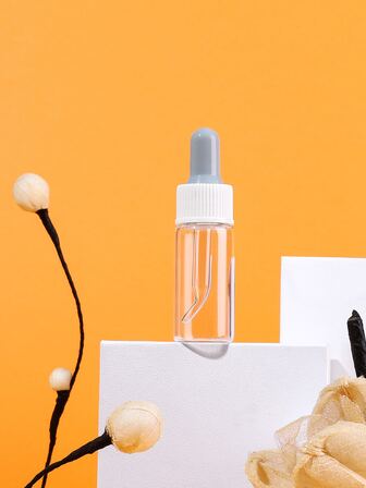 10毫升透明玻璃滴瓶帶特別滴管和PVC盒適用於精油美妝香水