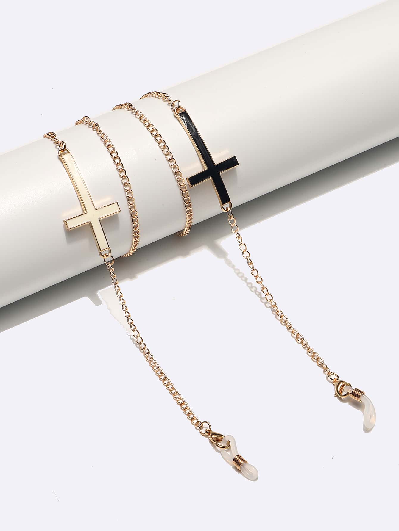 Cadena para gafas cruzado - Multicolor - Ver 1