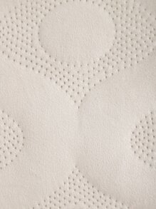 1pc Vỏ đệm màu rắn không có chất làm đầy - Màu be - Xem 2