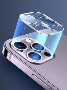 4 miếng bảo vệ ống kính tương thích với iPhone 15/15Pro/15Plus/15Promax - Trong sáng - Xem 3