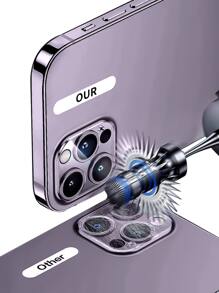 4 miếng bảo vệ ống kính tương thích với iPhone 15/15Pro/15Plus/15Promax - Trong sáng - Xem 4