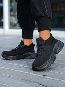 運動老爹鞋男孩前綁帶運動鞋