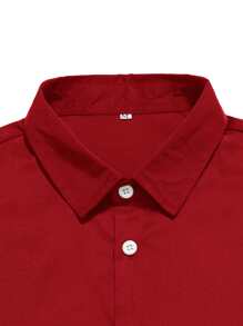 Manfinity Homme Men Two Tone Button Up Shirt - Multicolor - View 4