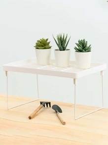 1入組素色收納架 - 白色 - 查看 1