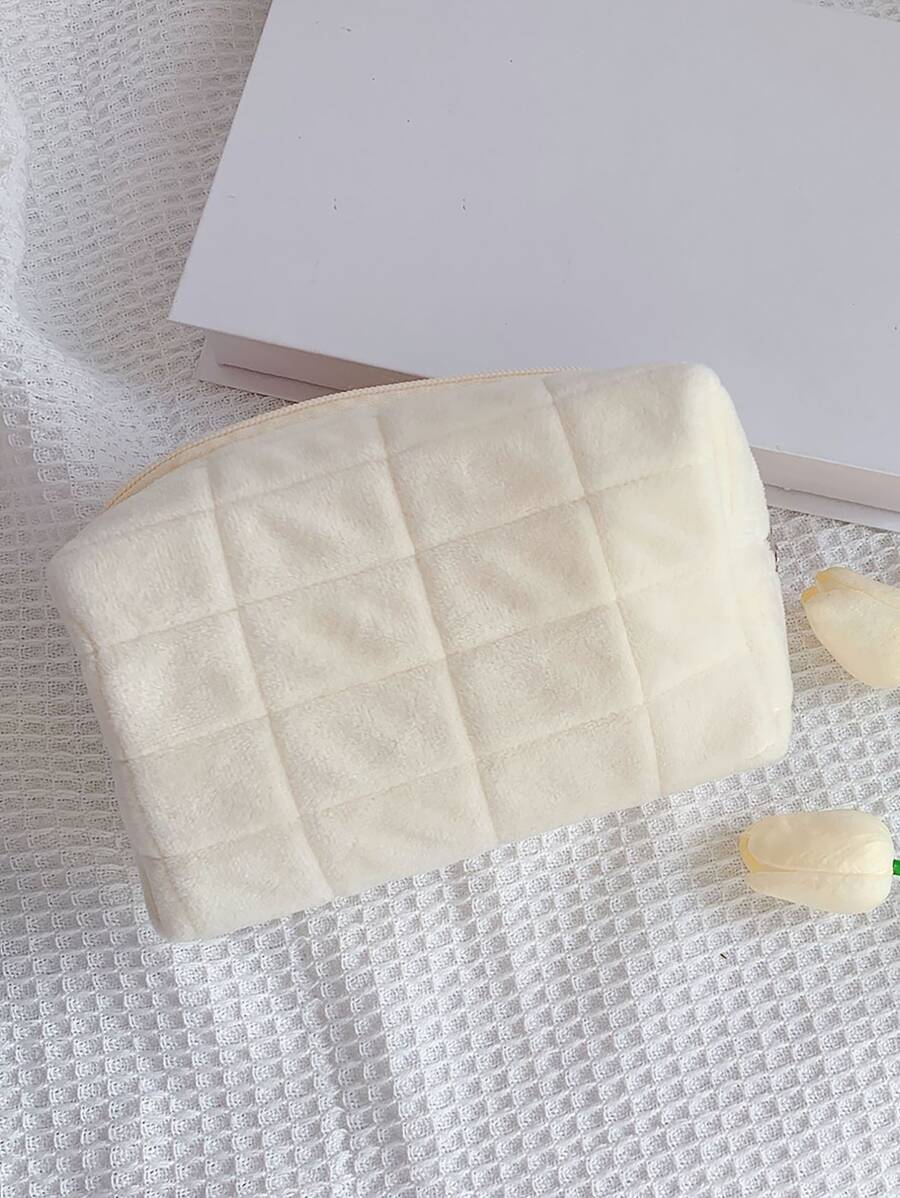 1入組衍縫筆袋 - 白色 - 查看 1