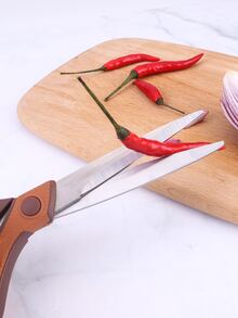 1 pieza Tijeras de acero inoxidable - Multicolor - Ver 4