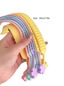 1pc Random Color Toilet Seat Lifter - Multicolor - View 3