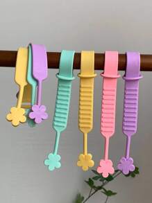 1pc Random Color Toilet Seat Lifter - Multicolor - View 4