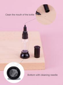 1入組11ml指甲油分裝瓶 - 黑色 - 查看 6