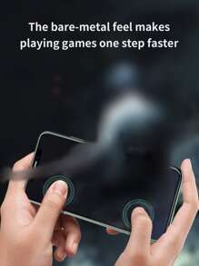 Full Screen Silk Purple Anti-blue Light Tempered Glass Screen Protector - Clear - View 5