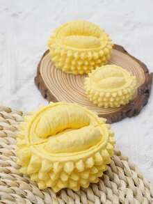 1pc Durian Design Silicone Candle Mold - White - View 2