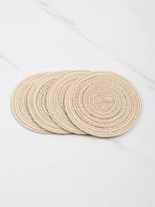 Madebyblanc 4 cái Coaster Màu Rắn - Nhiều màu - Xem 3