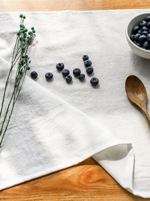 1/2/6/10 件白色和浅紫色柔软吸水纸巾 - 白色 - 查看 4