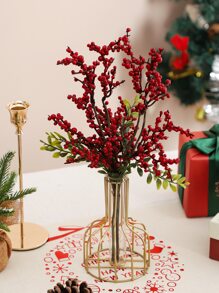 1 pieza Planta artificial Navidad - Multicolor - Ver 1